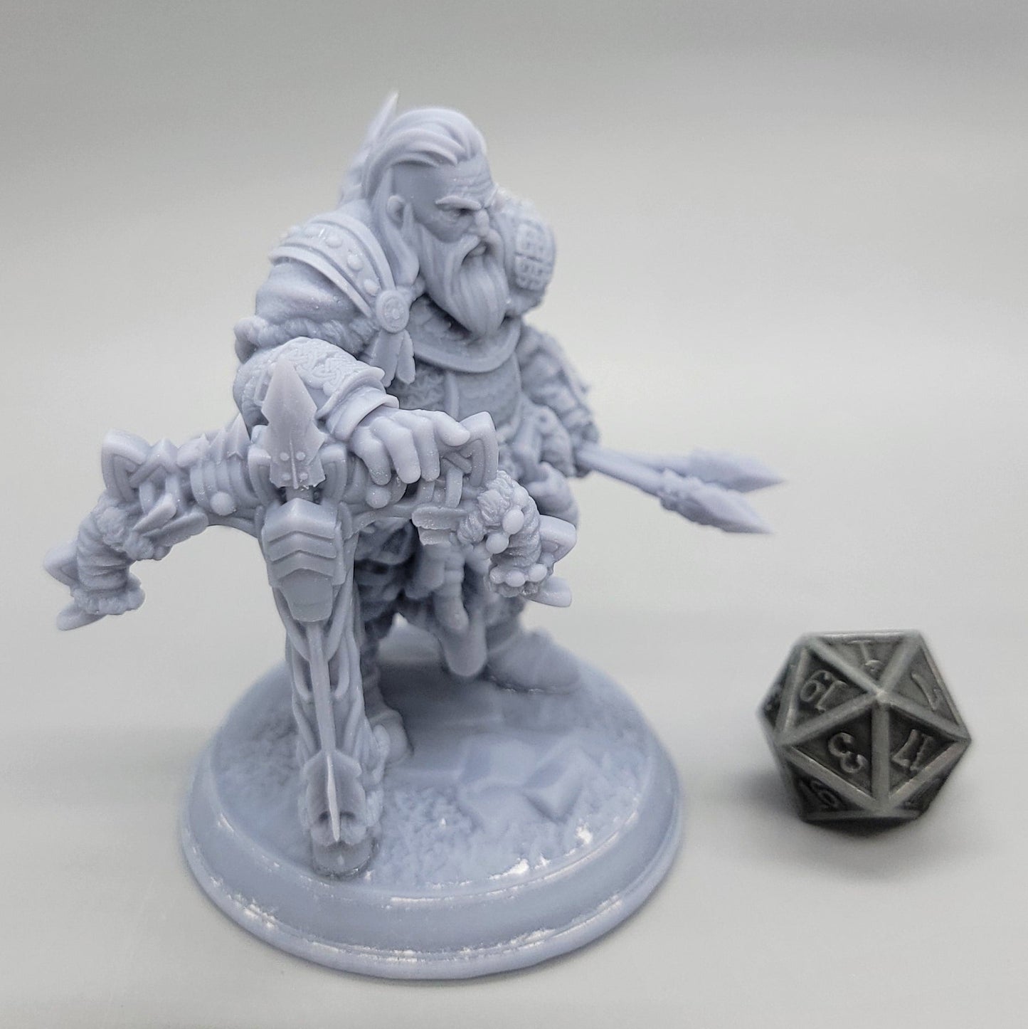 Telnam Gnik Dwarf Monster Slayer Ranger | 32mm & 75mm Miniature by DM Stash