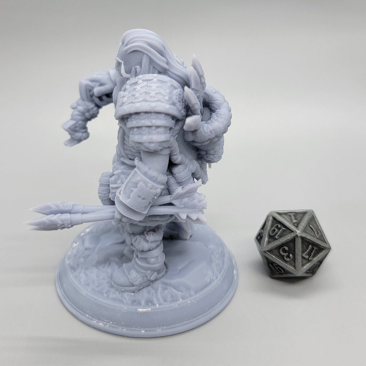 Telnam Gnik Dwarf Monster Slayer Ranger | 32mm & 75mm Miniature by DM Stash