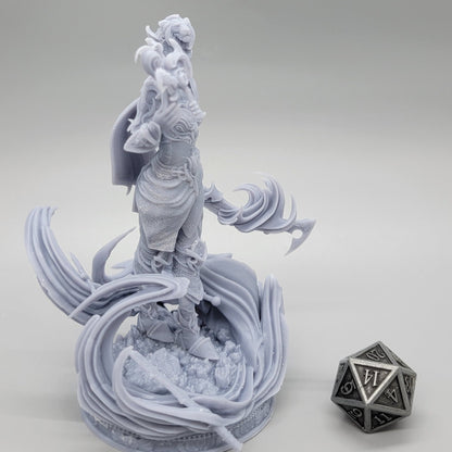 Rylena Elven Spellsword Resin Miniature | 32mm & 75mm Scale | DM Stash