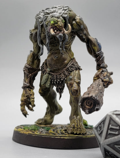Large Hag Cursed Troll Resin Minis | Mammoth Factory