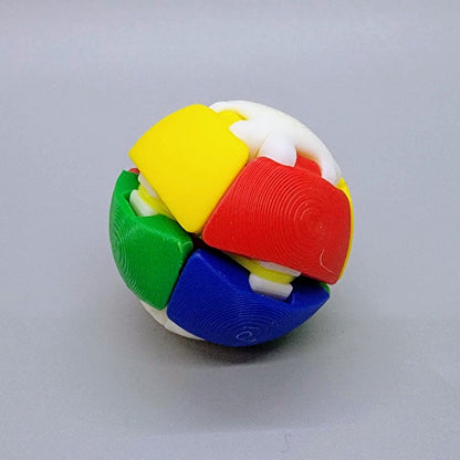 Custom Zorbles – Click Fidget Ball Toy with Optional Case