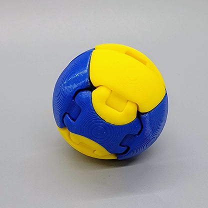 Custom Zorbles – Click Fidget Ball Toy with Optional Case