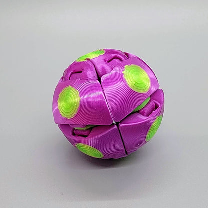 Custom Zorbles – Click Fidget Ball Toy with Optional Case