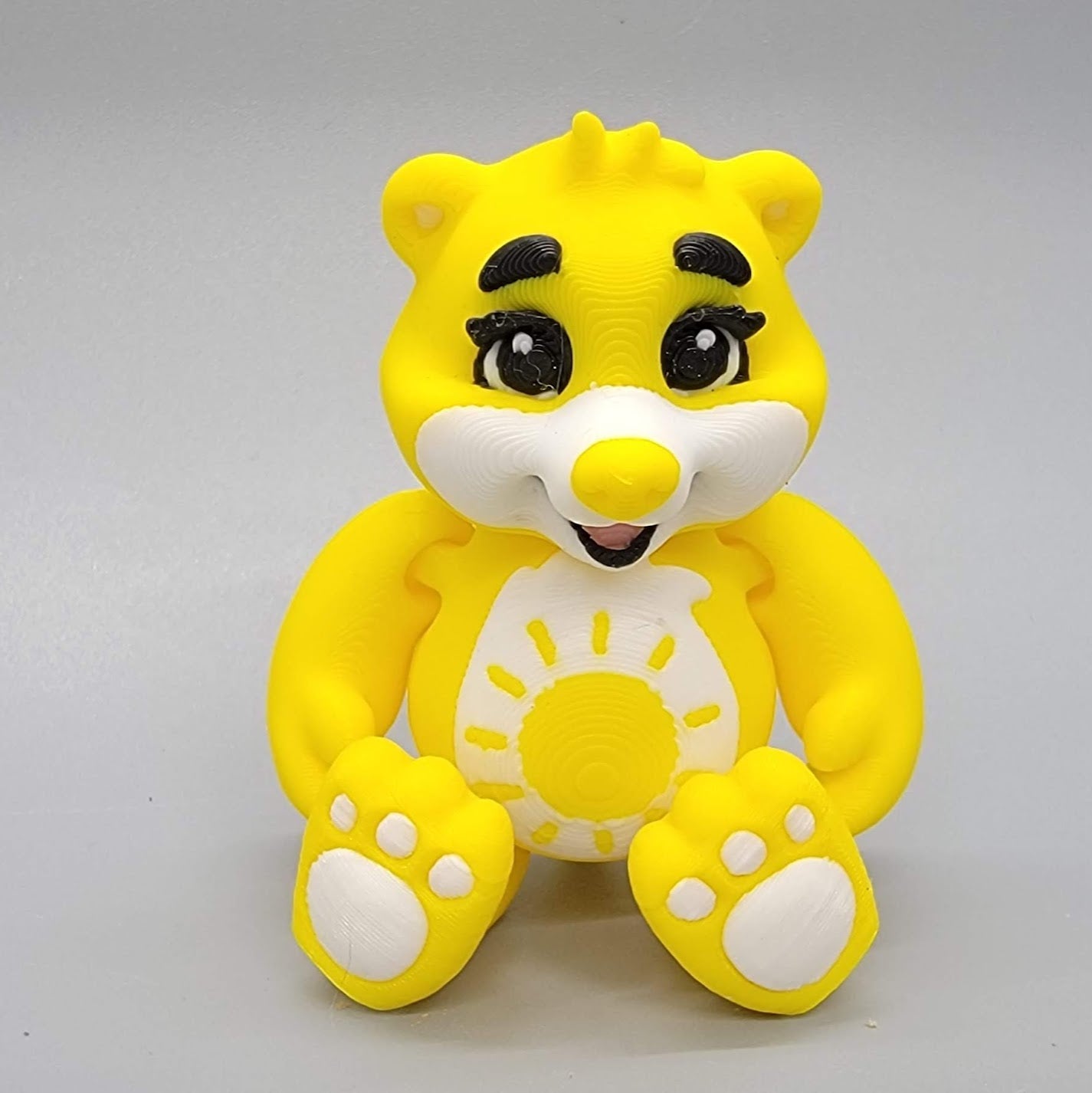 Articulated Baby Bear Fidget Toy – Keychain or Magnet