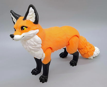 Articulated Happy Fox Toy