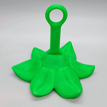 Articulated Blob Monkey Toy with Banana and Magnetic Leaves