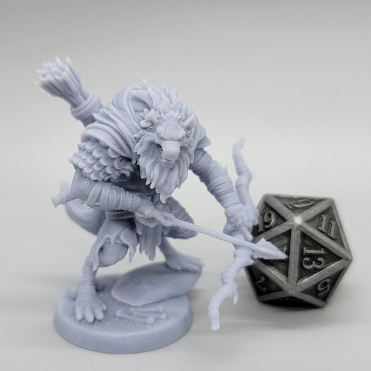 Boneyard Gnoll Packmaster – Medium Fiend