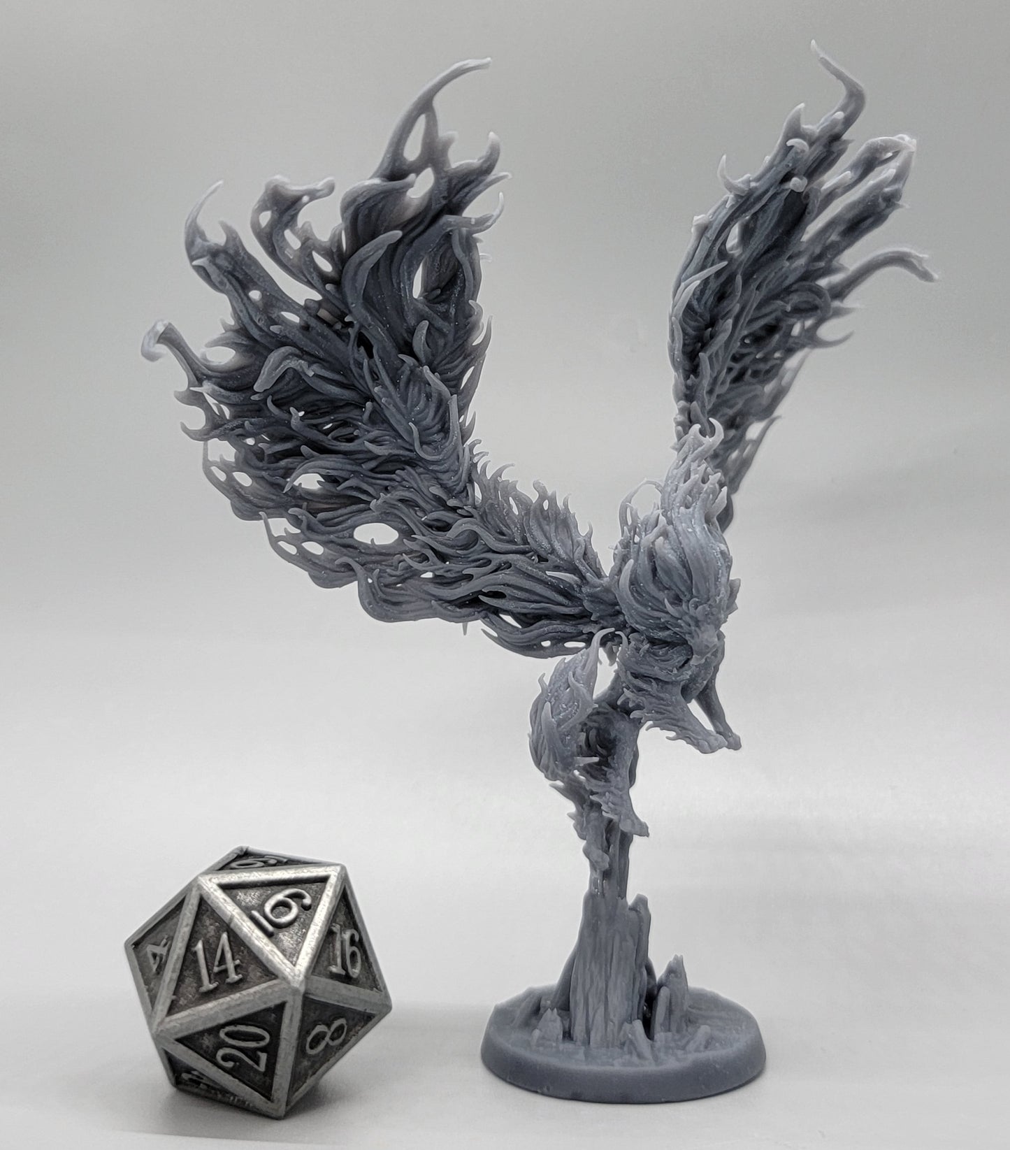 Cinder Lion – Infernal Beast Set 32mm Medium Monstrosity Resin Miniature
