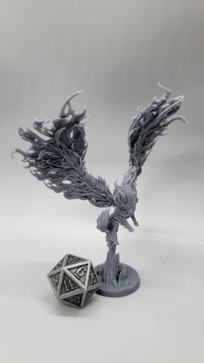 Cinder Lion – Infernal Beast Set 32mm Medium Monstrosity Resin Miniature