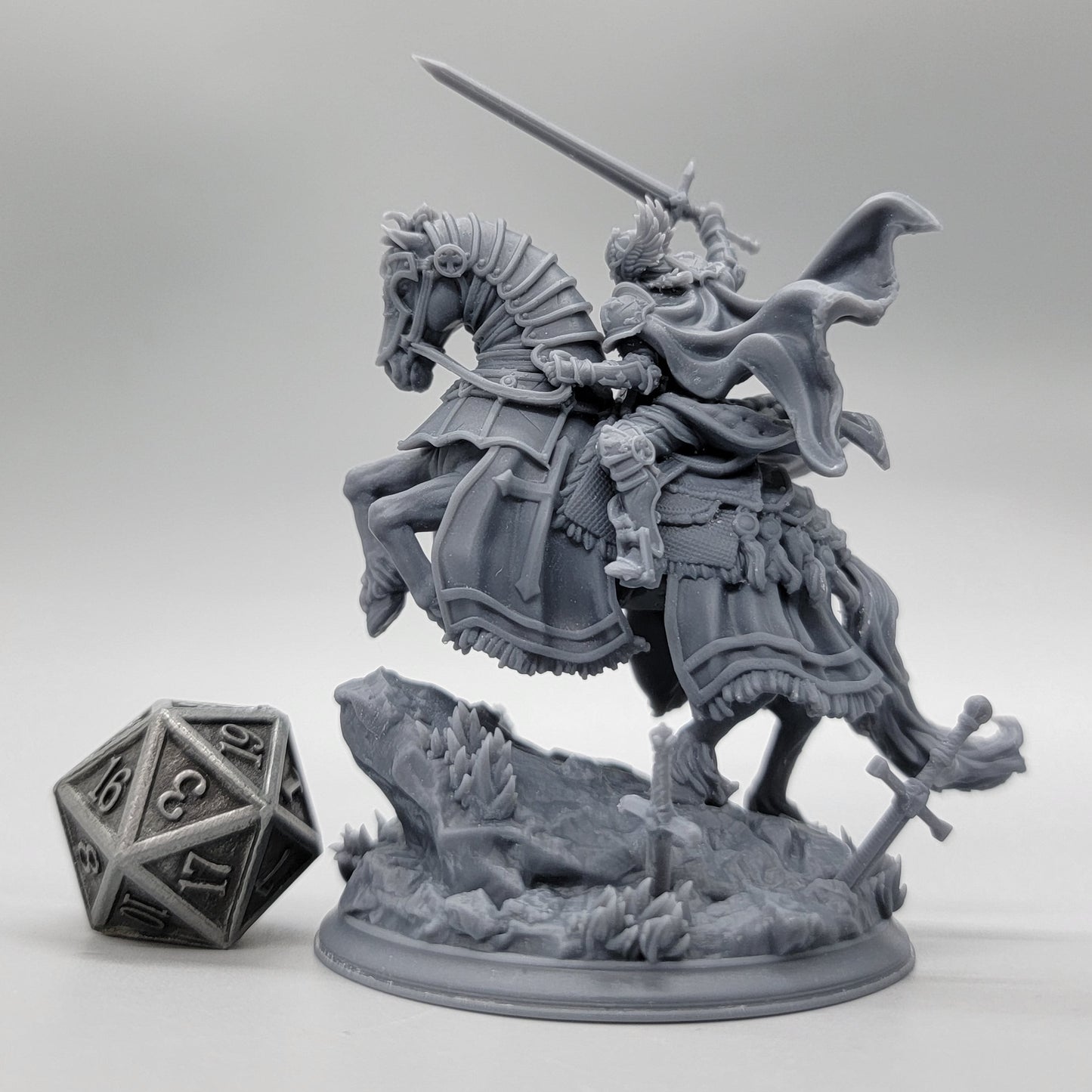 Jeanne du Lac - Knight of Justice Resin Miniature
