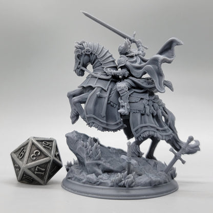 Jeanne du Lac - Knight of Justice Resin Miniature