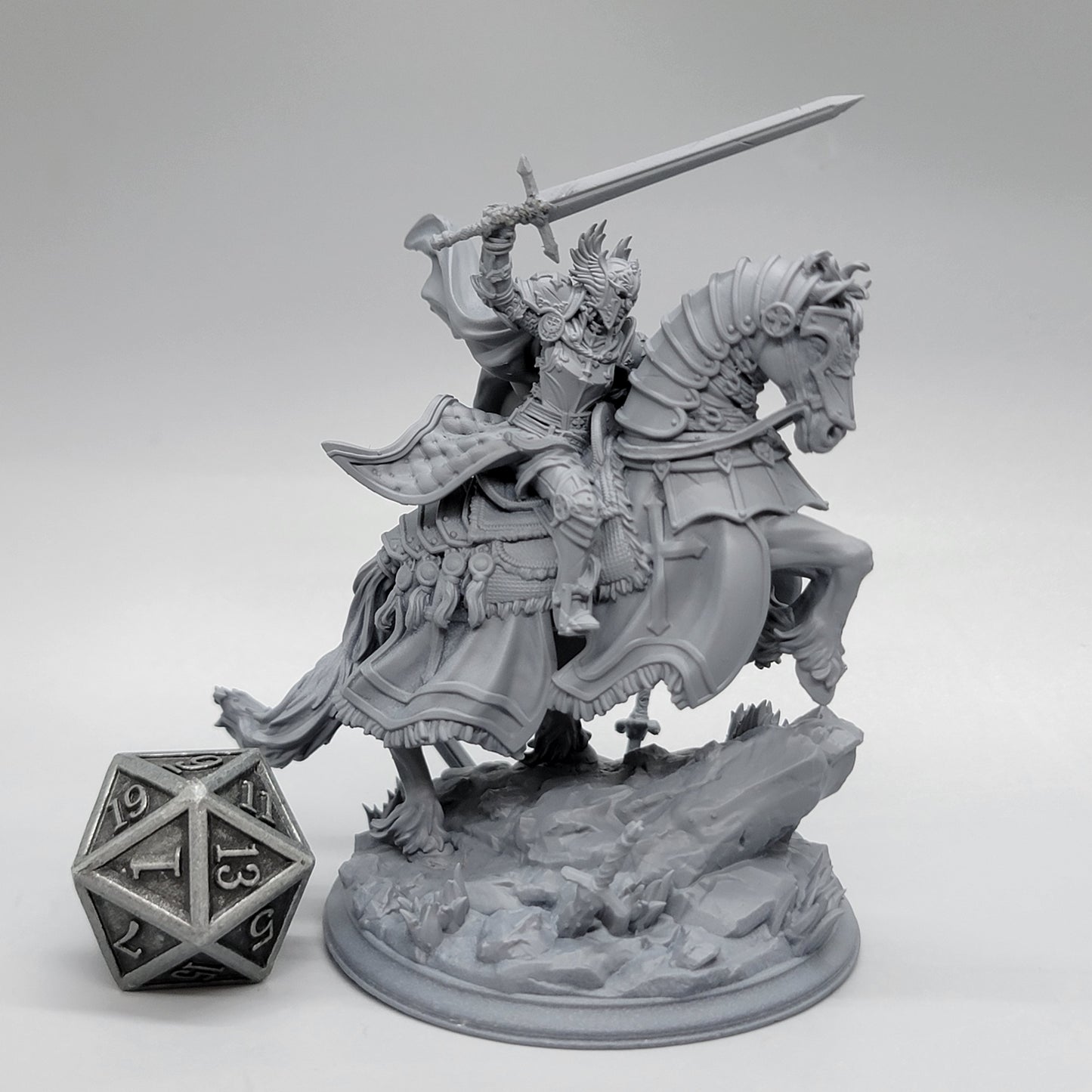Jeanne du Lac - Knight of Justice Resin Miniature