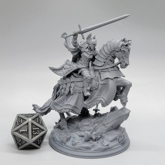 Jeanne du Lac - Mounted Human Paladin Fighter