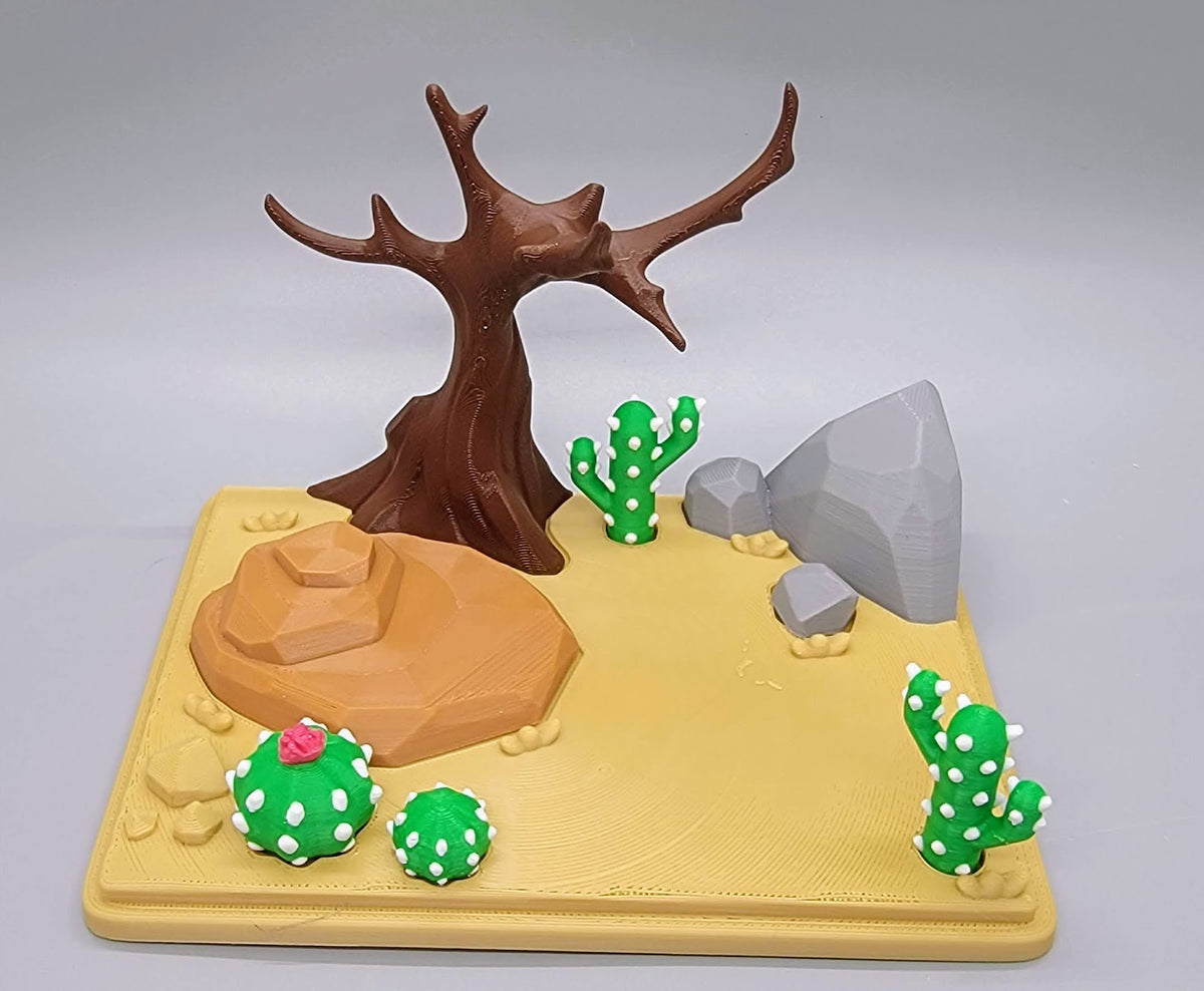 Flexi Meerkat — Articulated Toy Playset