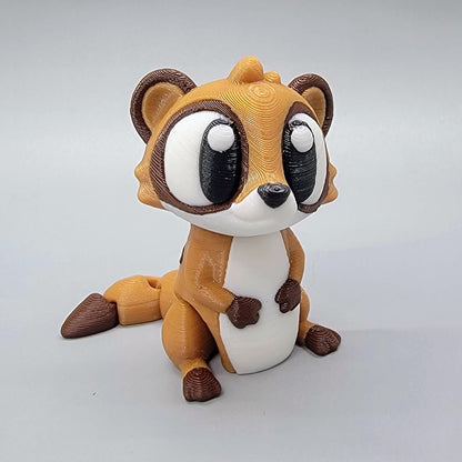 Flexi Meerkat — Articulated Toy Playset