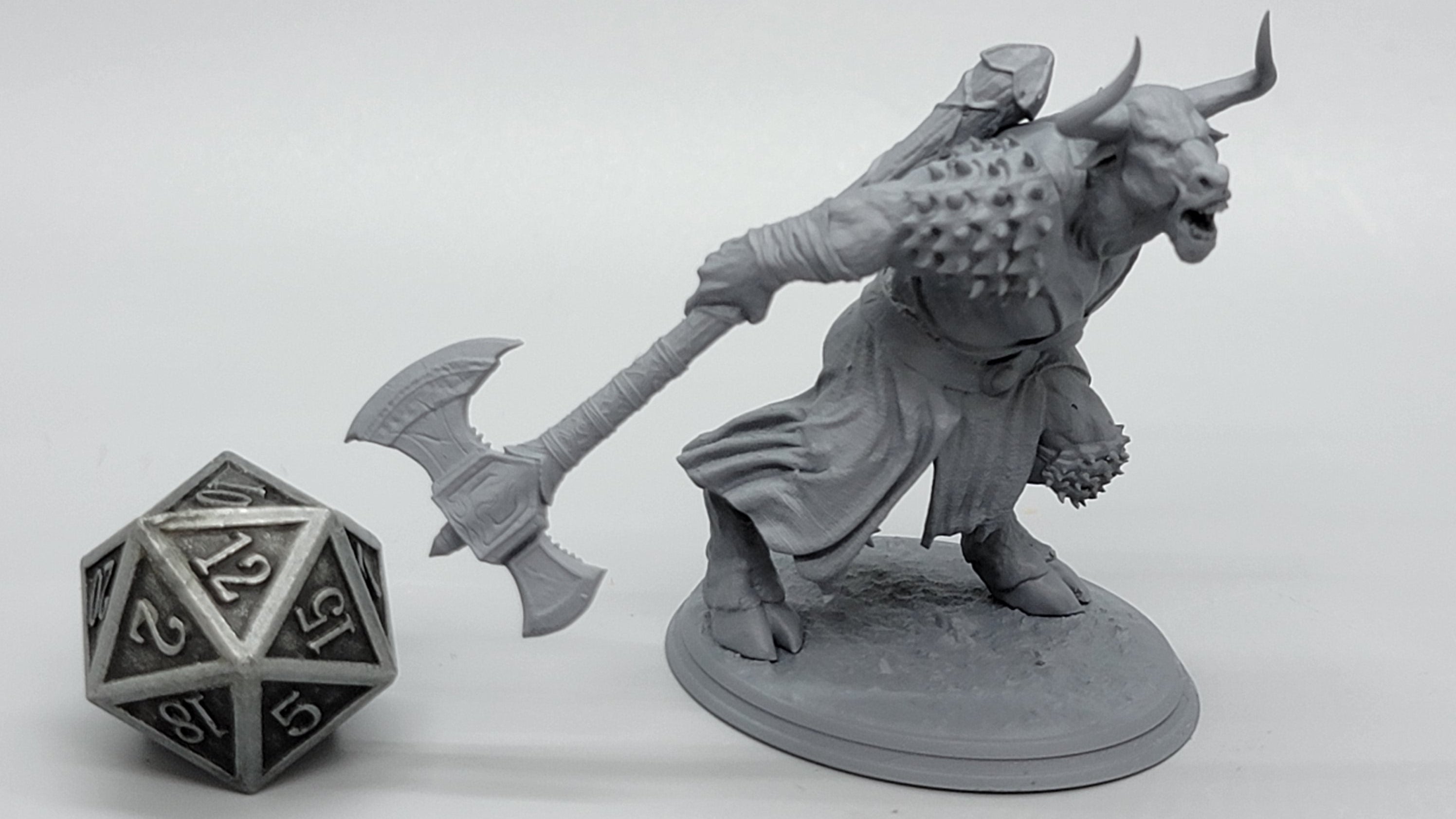 Minotaur – Large Monstrosity Resin Miniature | D&D 5e | Pathfinder