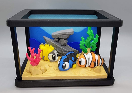 Flexi Fish — Mini Tank Playset