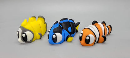 Flexi Fish — Mini Tank Playset