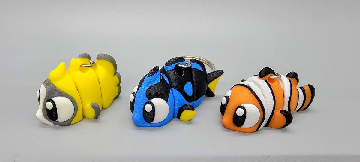 Flexi Fish — Mini Tank Playset