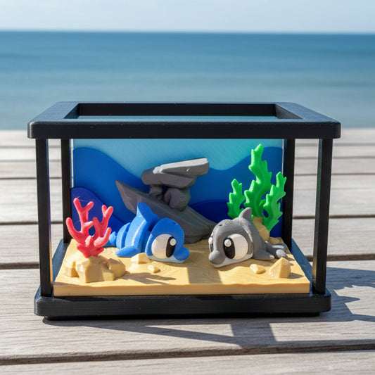 Flexi Dolphin — Mini Tank Playset