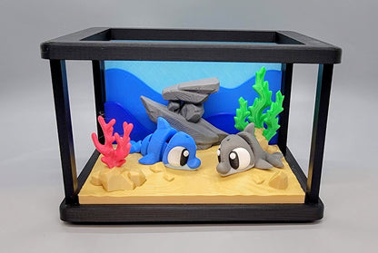 Flexi Dolphin — Mini Tank Playset