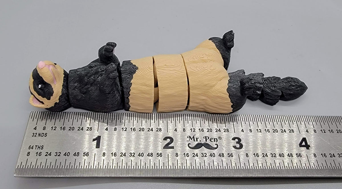 Realistic Wiggle Ferret - Articulated Toy