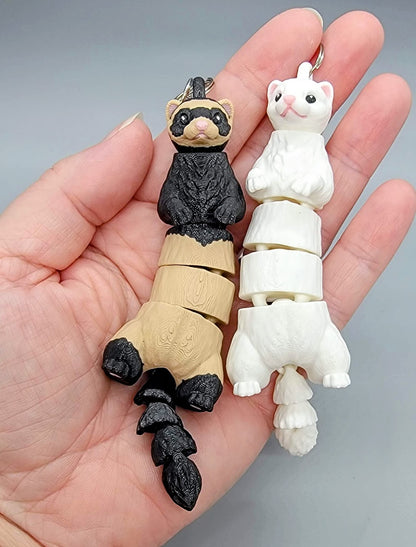 Realistic Wiggle Ferret - Articulated Toy
