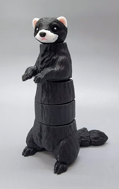 Realistic Wiggle Ferret - Articulated Toy