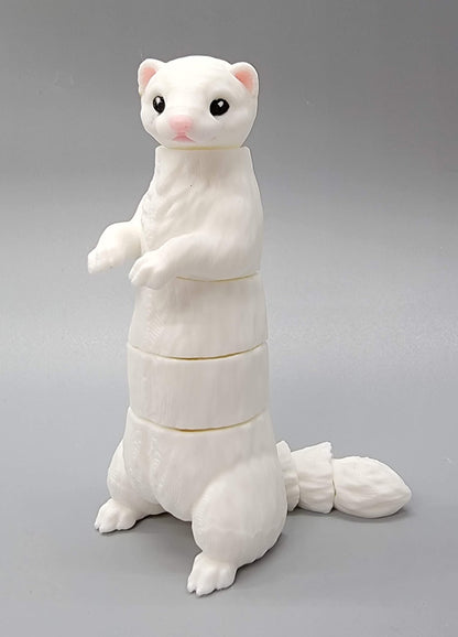Realistic Wiggle Ferret - Articulated Toy