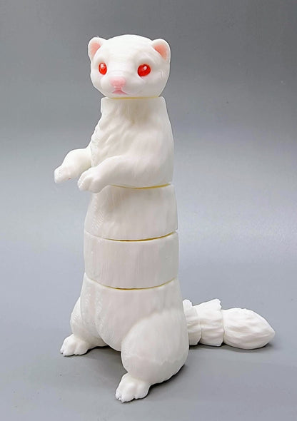 Realistic Wiggle Ferret - Articulated Toy