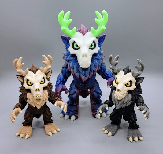 Chibi Wendigo – Articulated Toy