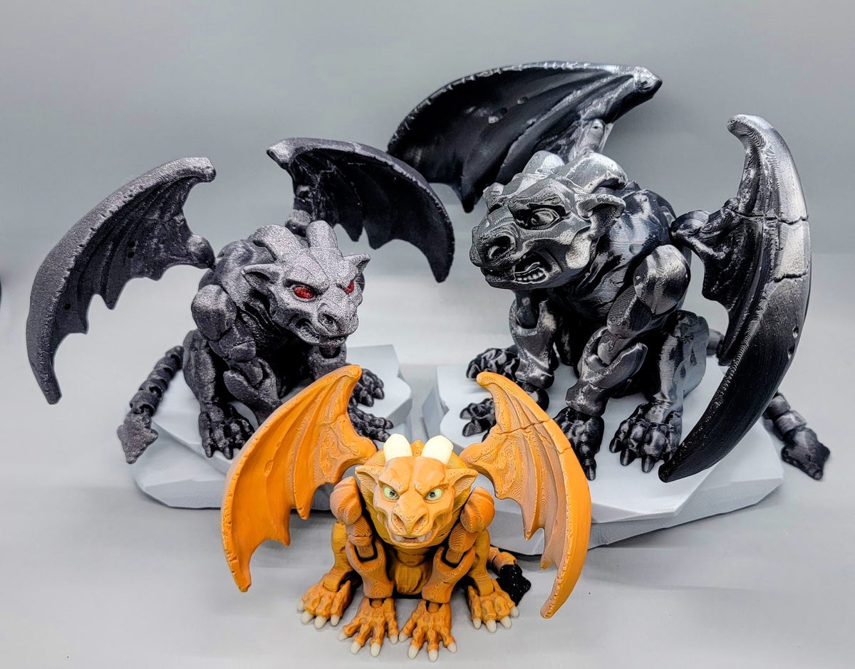 Posable Gargoyle — Articulated Toy