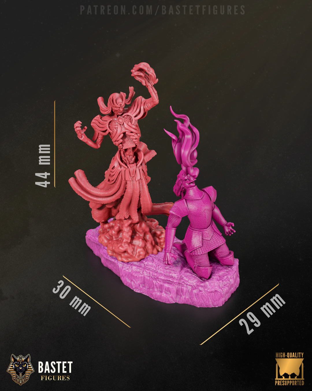 Vecna Miniature Diorama & Bust