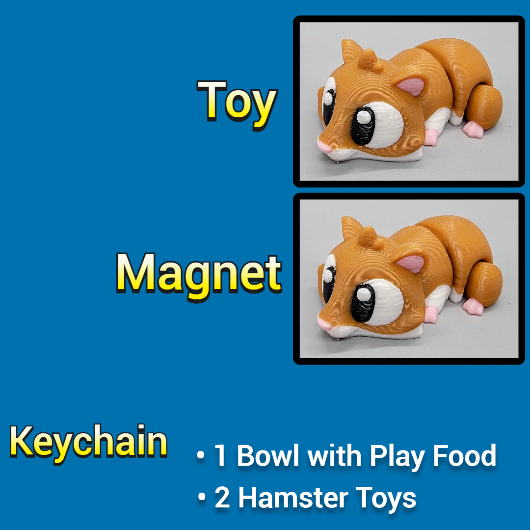 Flexi Hamster — Mini Cage Playset