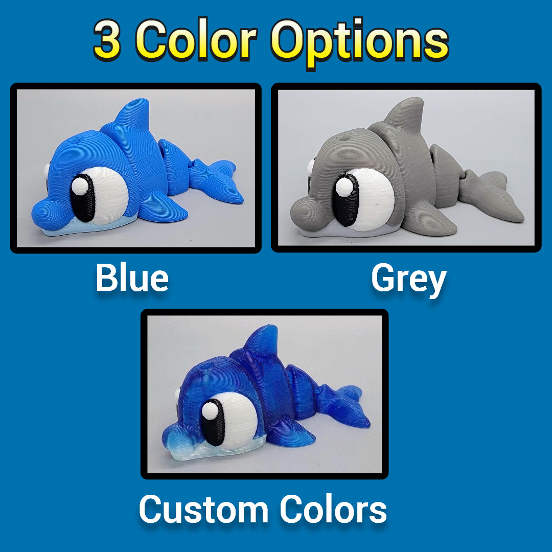 Flexi Dolphin — Mini Tank Playset