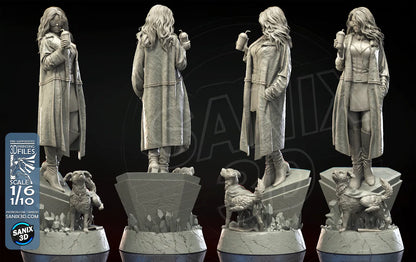 Supergirl resin fan art statue available in 1:6 scale and 1:10 scale display collectible with detailed sculpt and scenic base