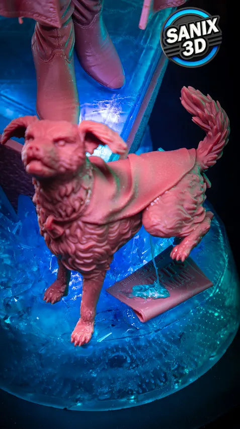 Supergirl resin fan art statue available in 1:6 scale and 1:10 scale display collectible with detailed sculpt and scenic base