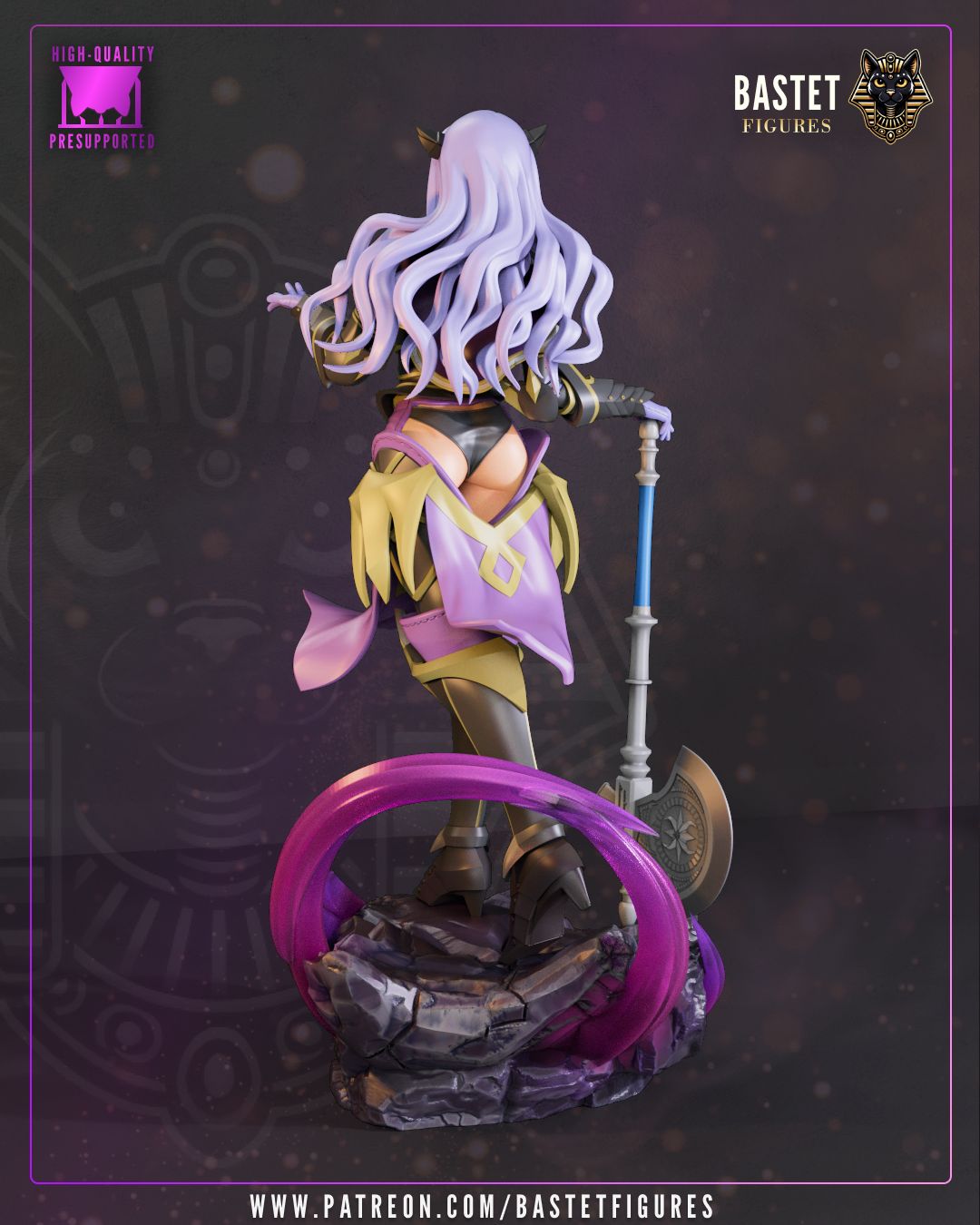 Camilla resin fan art statue, and bust options available from D&K Custom Prints.