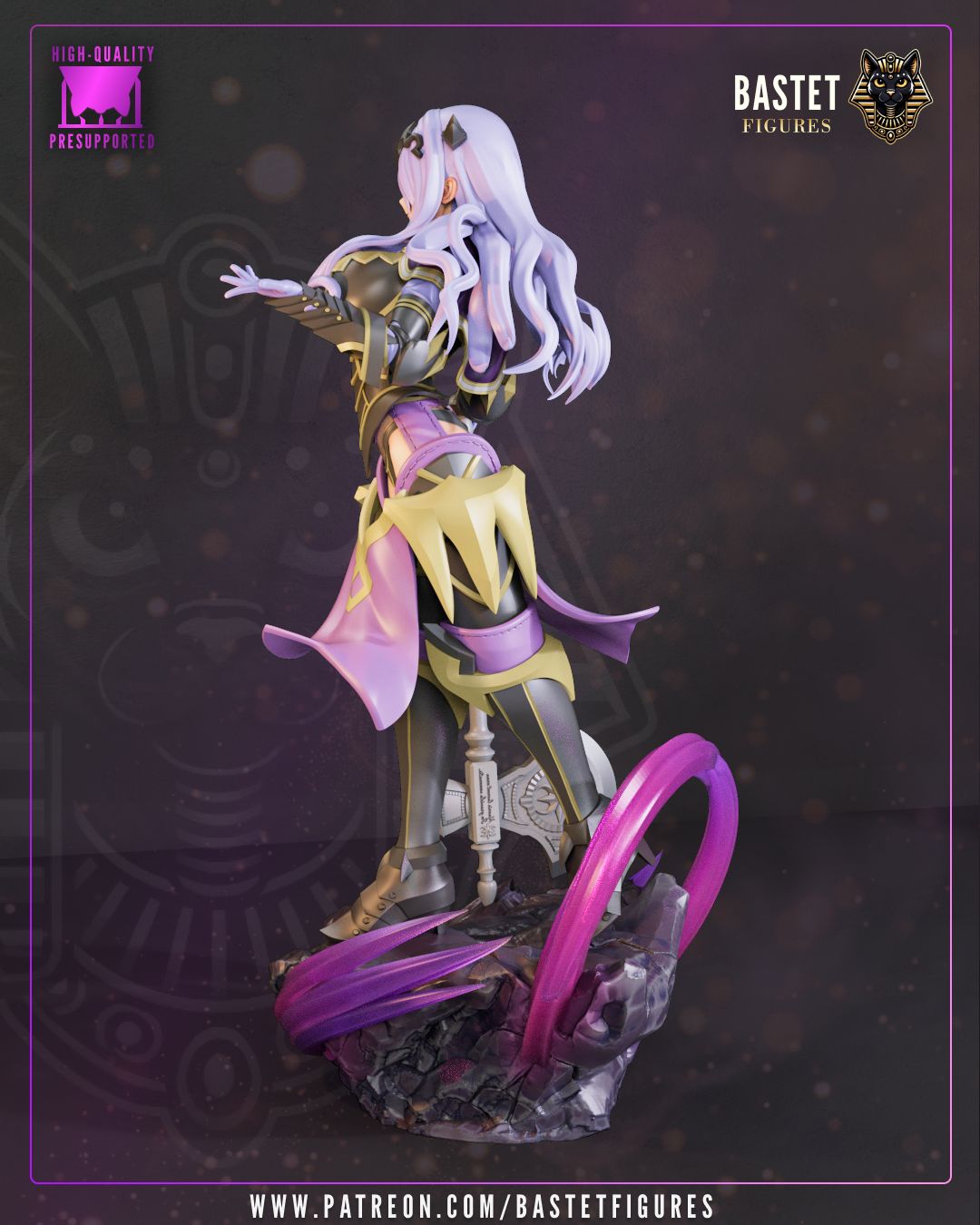 Camilla resin fan art statue, and bust options available from D&K Custom Prints.