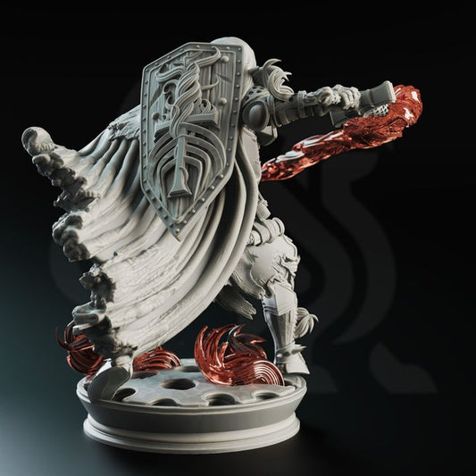Embernos – Fire Genasi Crusader Paladin