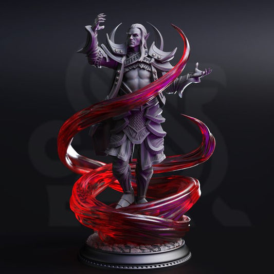 Ilvos Drak'thin - Male Drow Lunar Sorcerer