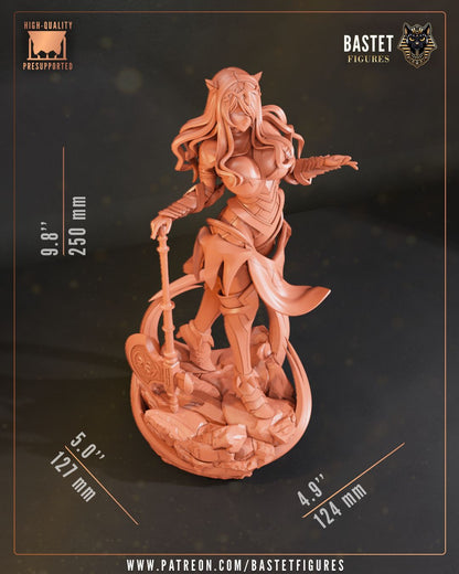 Camilla resin fan art statue, and bust options available from D&K Custom Prints.
