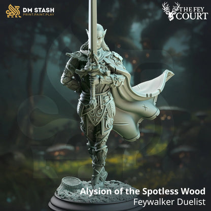 Fey Elf Duelist - Alysion of the Spotless Wood