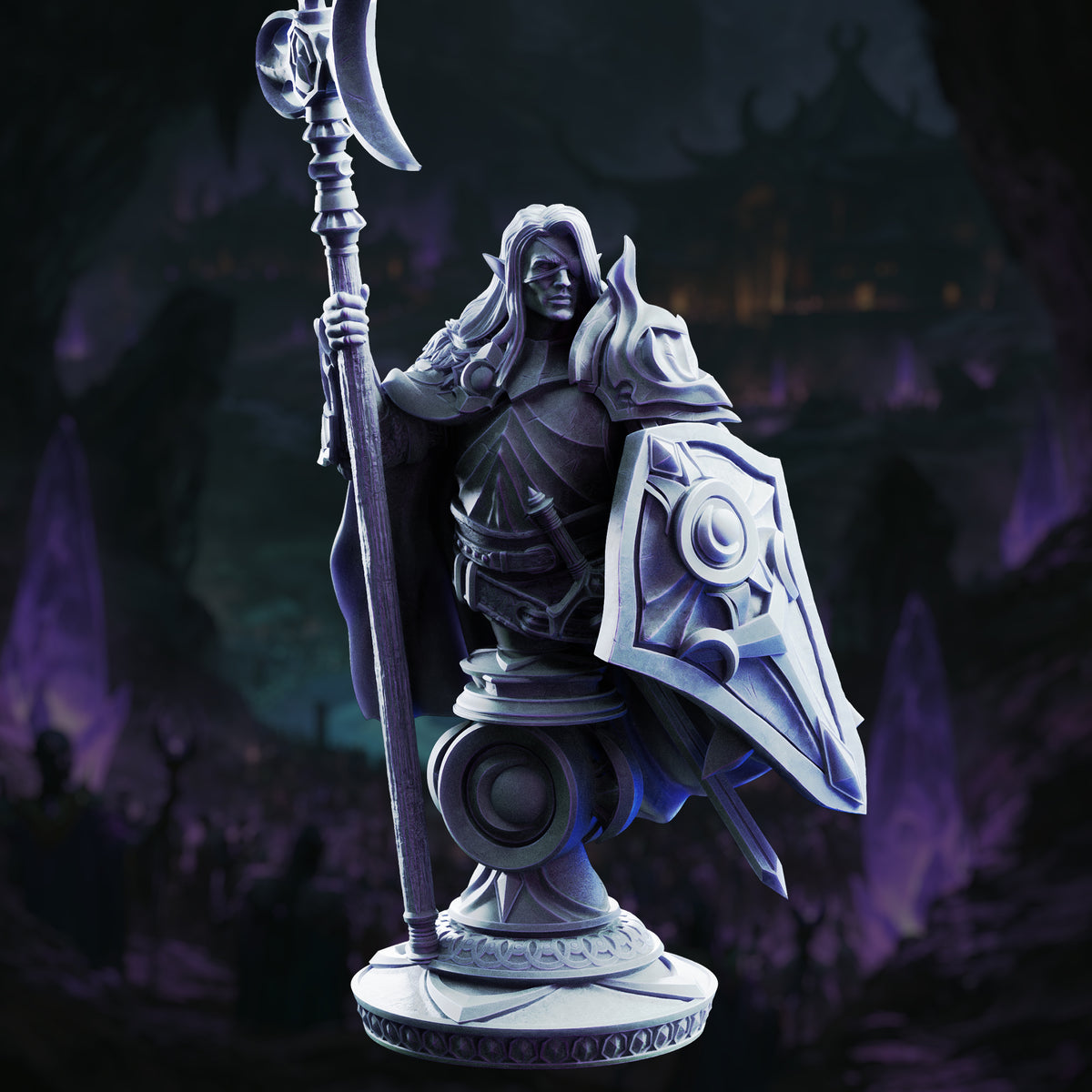 Ardent Silathin – Drow Paladin
