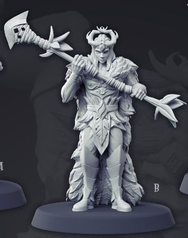 Fairy King forest fantasy resin miniature figure in multiple poses high detail