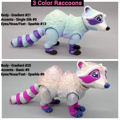 Articulated Raccoon Toy