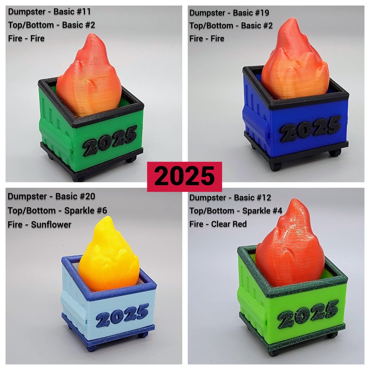 Clickers de Dumpster Fire
