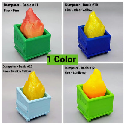 Clickers de Dumpster Fire
