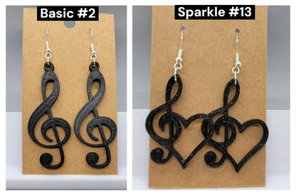 Music Note Earrings