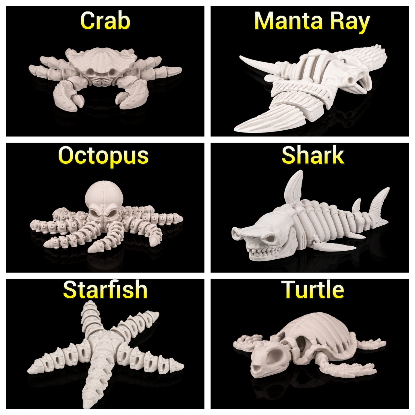 Articulated Animal Skeleton Toys